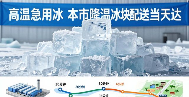 降温冰块配送流程_高效靠谱冰块运输_东西湖降温冰块配送