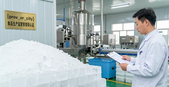 食用冰块生产过程_东西湖食用冰块厂_食用冰厂卫生标准